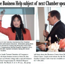 Di Ann Sanchez at the South Tarrant County Chamber of Commerce